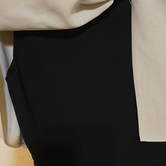 Lela rose  capelet Crepe peplum top size 8 - Picture 4 of 11